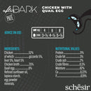 Schesir Cat After Dark Chicken With Quail Egg Pate 80g