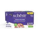 Schesir Cat Complete Nutrition Tuna with Beef in Jelly 50g x 6