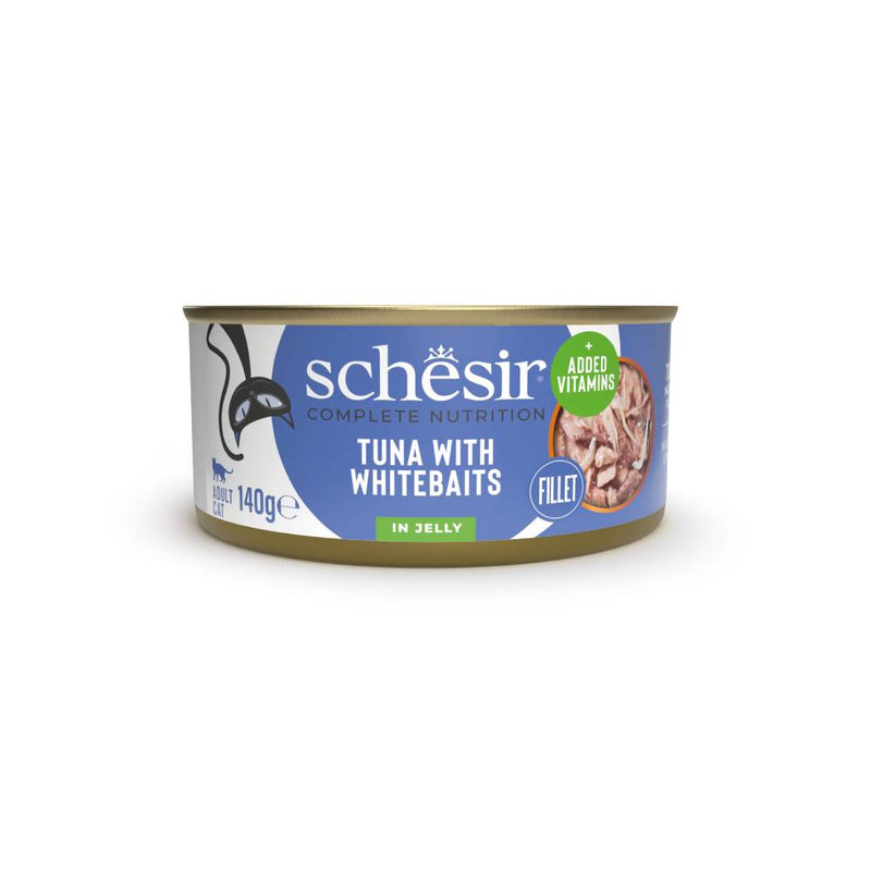 Schesir Cat Complete Nutrition Tuna with Whitebaits 140g