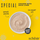 Schesir Cat Pouch Special Mousse Exigent Chicken With Duck Liver 70g