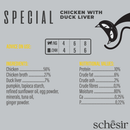 Schesir Cat Pouch Special Mousse Exigent Chicken With Duck Liver 70g
