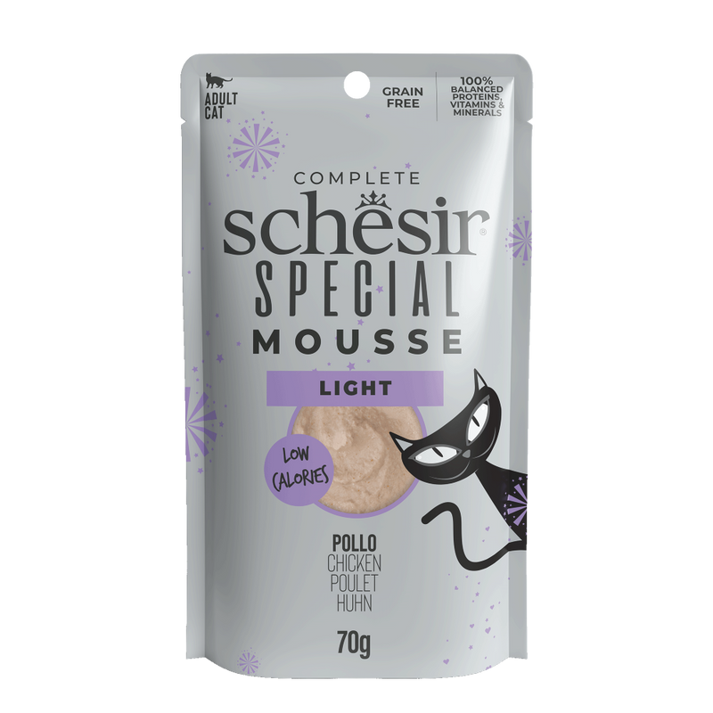 Schesir Cat Pouch Special Mousse Light Chicken 70g