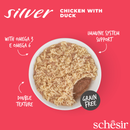Schesir Cat Silver Chicken With Duck 70g