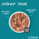 Schesir Cat Silver Tuna And Mackerel 70g