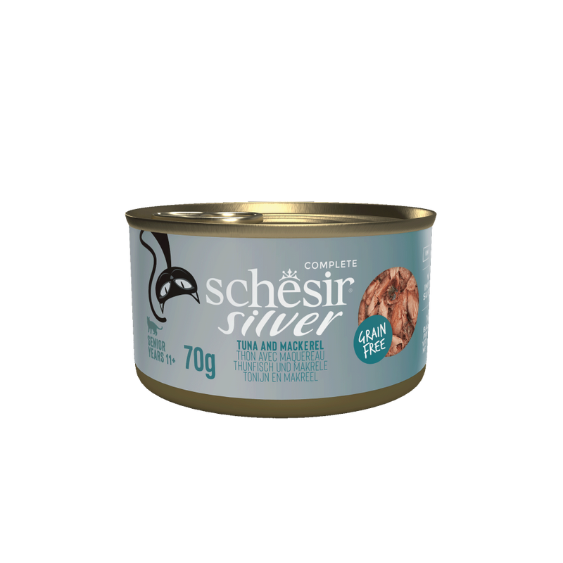 Schesir Cat Silver Tuna And Mackerel 70g