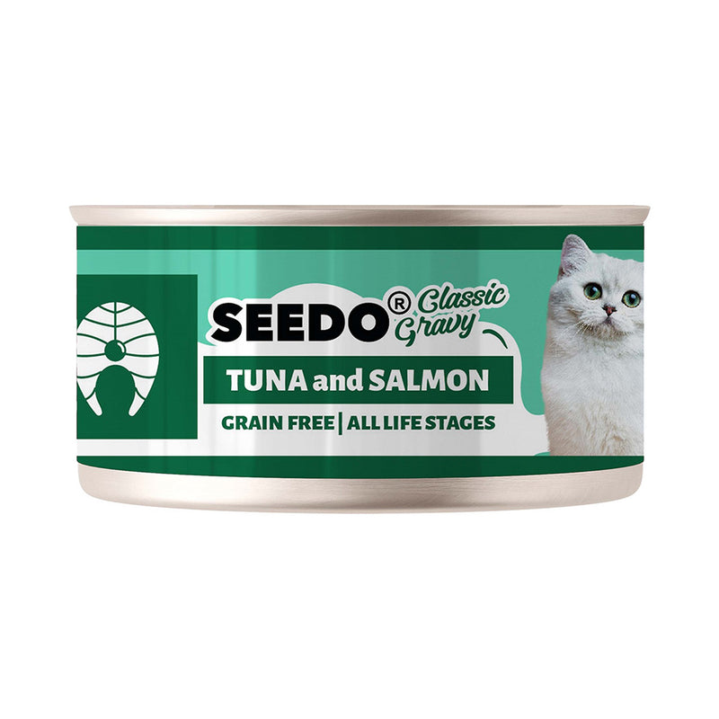 Seedo Cat Classic Gravy Grain-Free Tuna & Salmon 70g