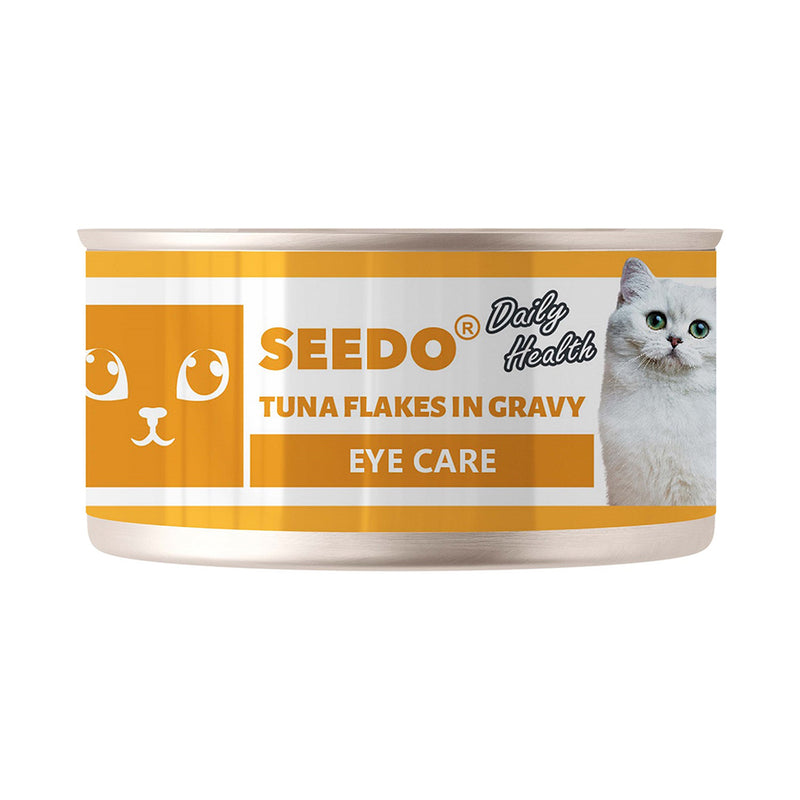 Seedo Cat Daily Health Eye Care Tuna Flakes in Gravy 70g