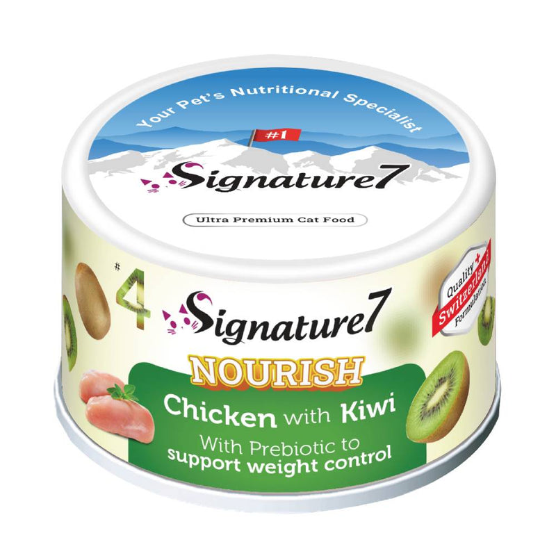 Signature7 Cat Can Nourish Fruits Chicken with Kiwi 80g