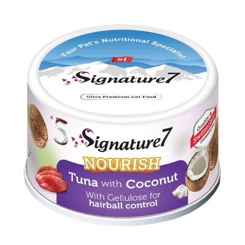 Signature7 Cat Can Nourish Fruits Tuna with Coconut 80g