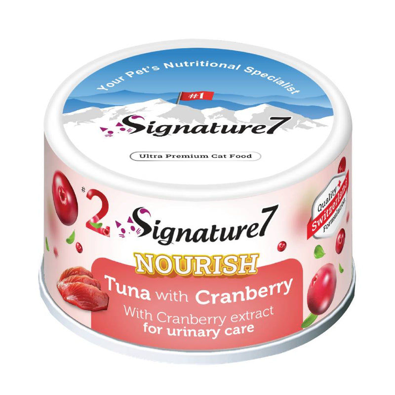 Signature7 Cat Can Nourish Fruits Tuna with Cranberry 80g