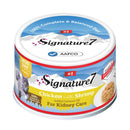 Signature7 Cat Can Swiss Gravy Monday Chicken with Shrimp added Salmon Oil in Gravy 70g