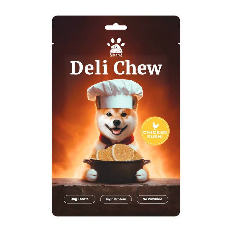 Singapaw Dog Deli Chew Chicken Sushi 120g