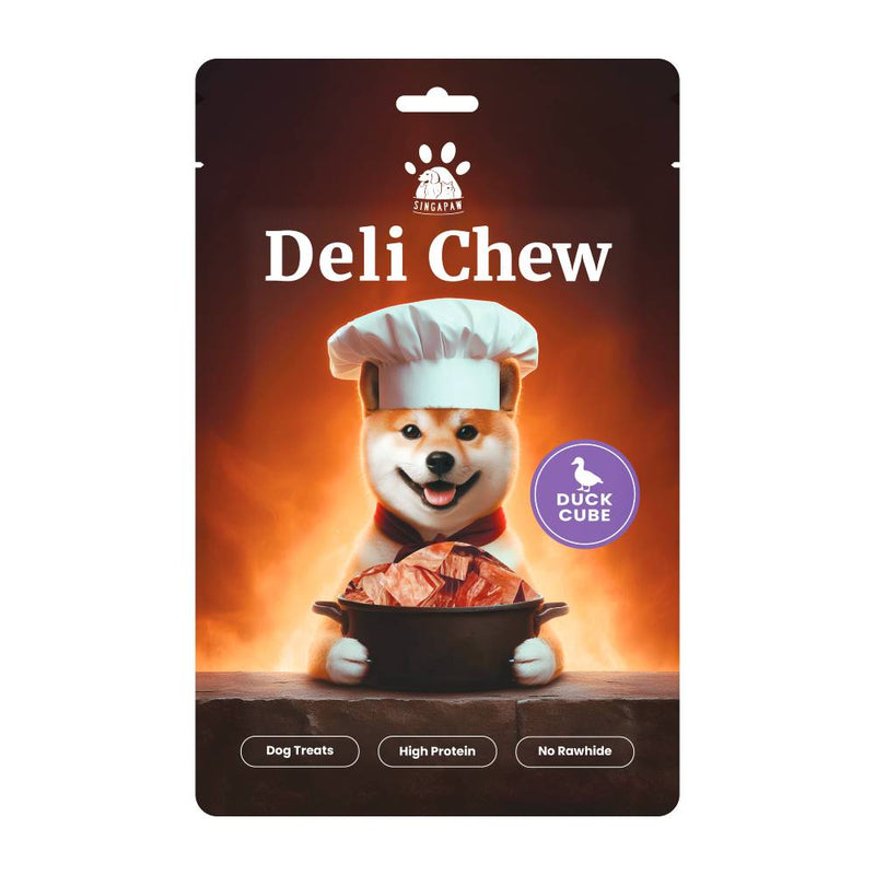 Singapaw Dog Deli Chew Duck Cube 120g