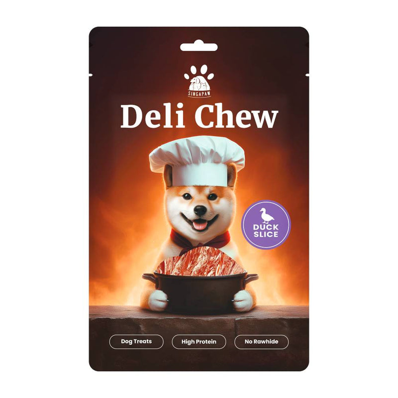 Singapaw Dog Deli Chew Duck Slice 120g