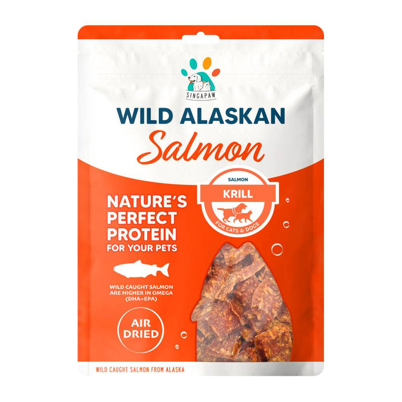 Singapaw Dog Wild Alaskan Salmon Krill 70g