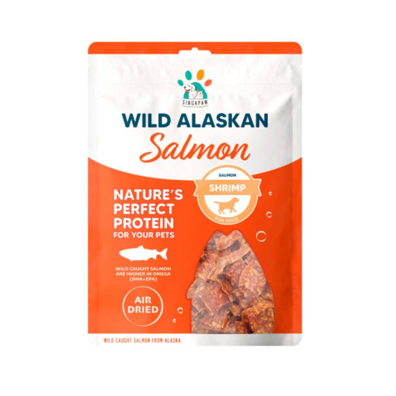 Singapaw Dog Wild Alaskan Salmon Shrimp 70g