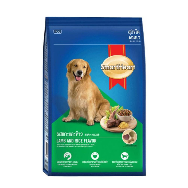SmartHeart Dog Adult Lamb And Rice 7kg