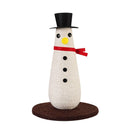 Snowman Cat Scratching Post 30cm x 30cm x 46cm