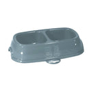 Stefanplast Break 13 Double Bowl Steel Blue 21cm x 13cm x H5cm