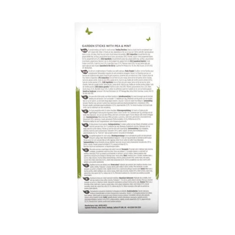 Supreme Science Selective Garden Sticks with Pea & Mint 60g
