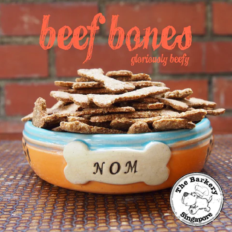 The Barkery Beef Bones 100g