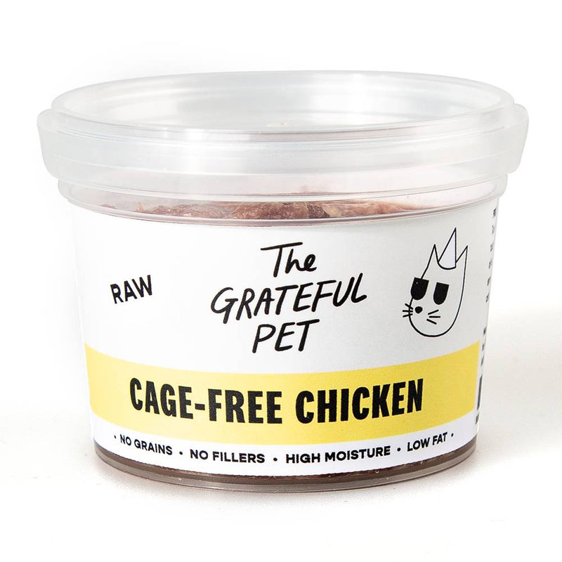 *FROZEN* The Grateful Pet Cat Raw Cage-Free Chicken 1.02kg (85g x 12)