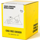 *FROZEN* The Grateful Pet Dog Gently Cooked Cage-Free Chicken 2kg (250g x 8)