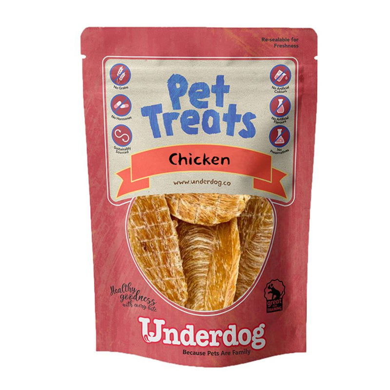 Underdog Pet Treats Chicken 80g