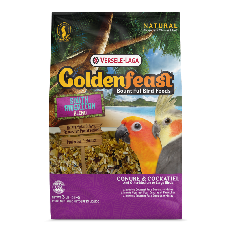 Versele-Laga Golden Feast South American Blend for Medium to Large Birds 1.36kg