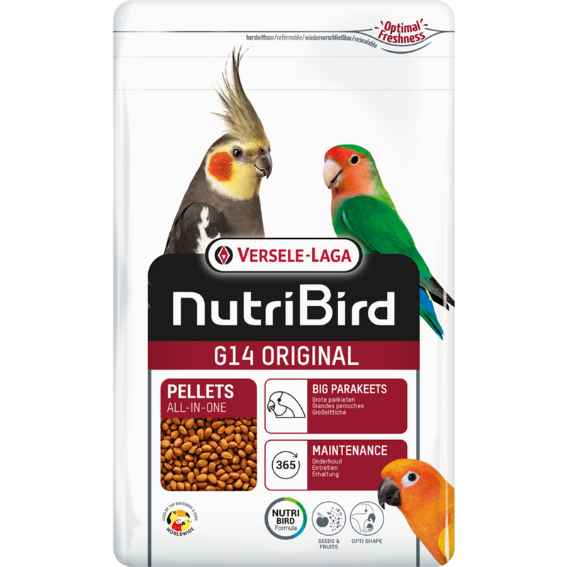 Versele-Laga NutriBird G14 Original Pellets - Big Parakeets 1kg