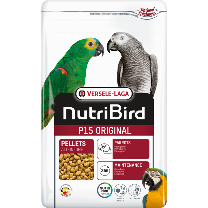 Versele-Laga NutriBird P15 Original Pellets - Parrots 1kg