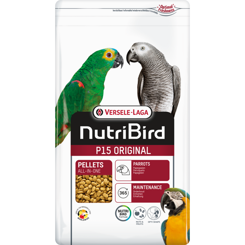 Versele-Laga NutriBird P15 Original Pellets - Parrots 3kg