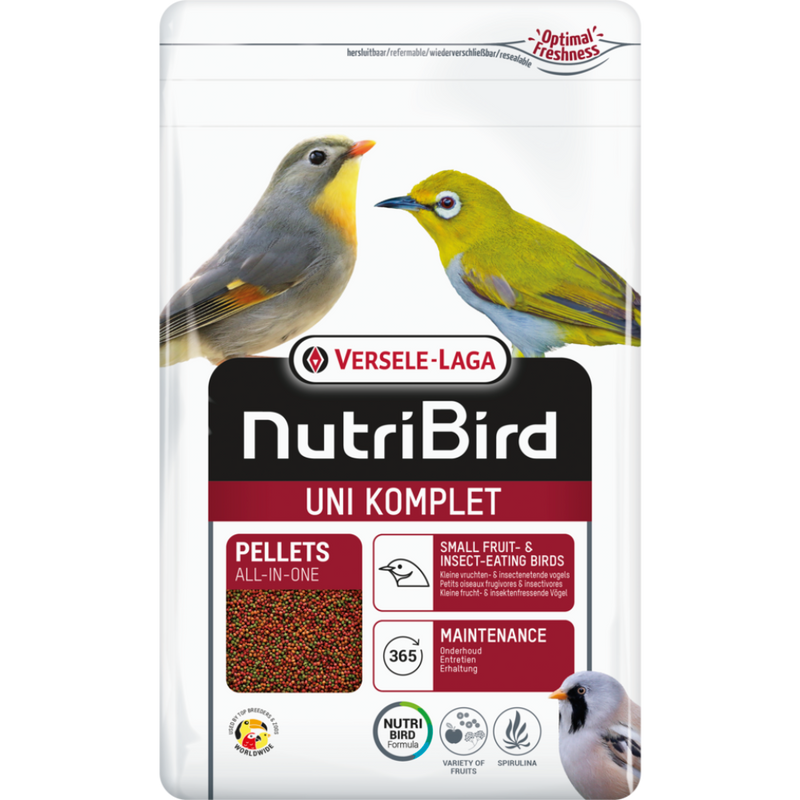 Versele-Laga NutriBird Uni Komplet - Small Fruit & Insect Eating Birds 1kg