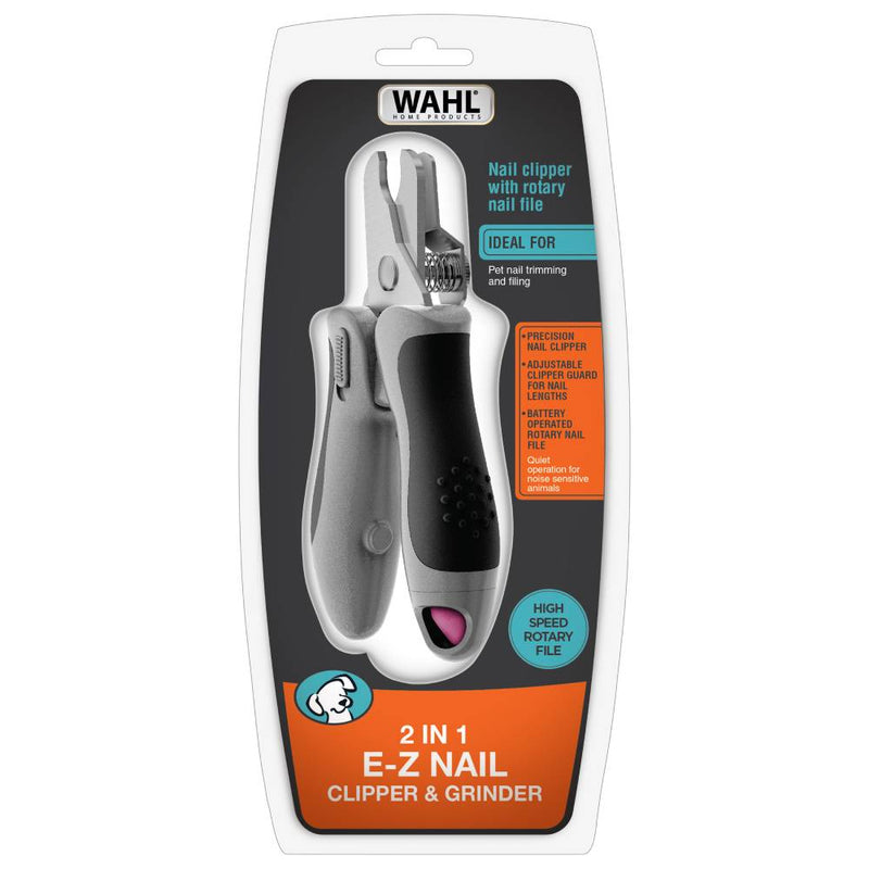WAHL Dog 2 In 1 E-Z Nail Clipper & Grinder