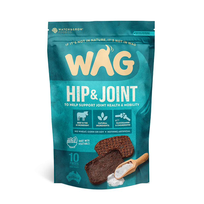 Wag Dog Treats Beef Hip & Joint 100g