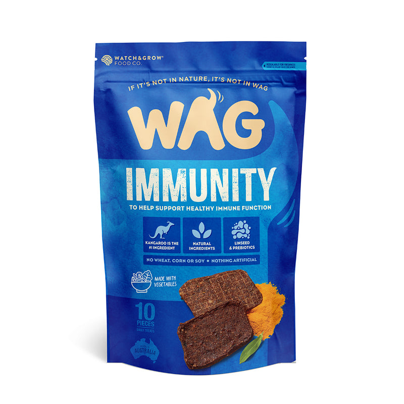 Wag Dog Treats Kangaroo Immunity 100g