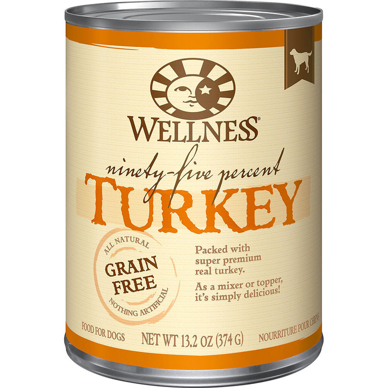 *DONATION TO MCDS* Wellness Dog 95% Chicken/Turkey 13.2oz x 12cans