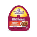 Wellness Dog Small Breed Petite Entrees Shredded Medley -Tender Chicken, Turkey, Carrots & Green Beans in Gravy 3oz