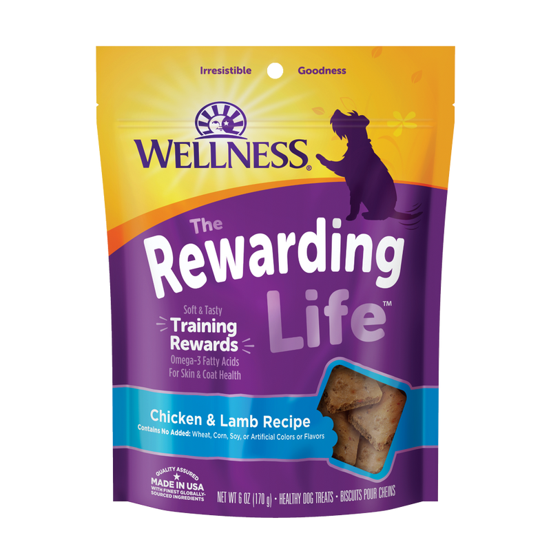 Wellness Dog The Rewarding Life Chicken & Lamb 6oz