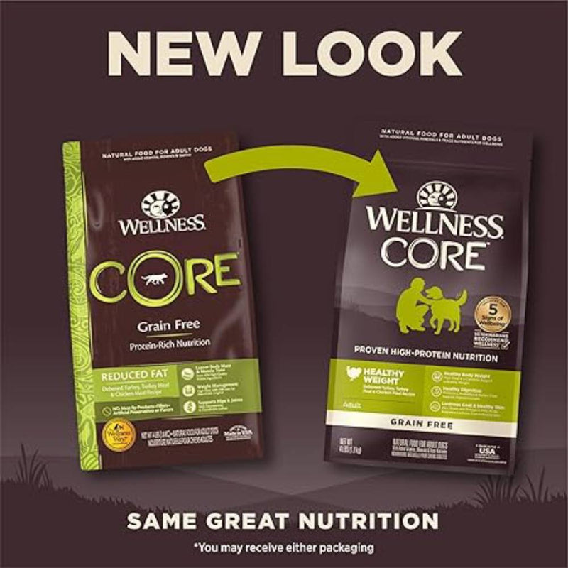 Wellness Dog Core Healthy Weight Turkey & Chicken Recipe 4lb