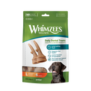 Whimzees All Natural Dental Treats for Dogs Antler L 6pcs