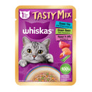 Whiskas Pouch Junior Tasty Mix Ocean Trio, Green Bean in Jelly 70g