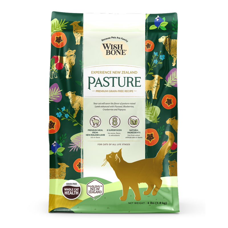 Wishbone Cat Pasture Lamb Grain Free 4lb