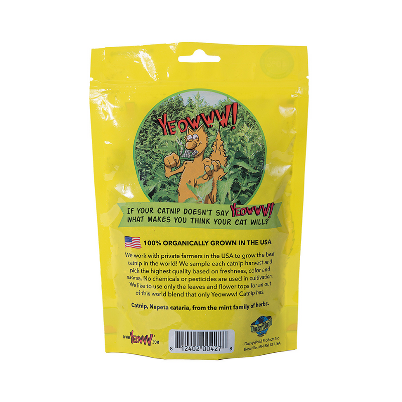 Yeowww! Organic Catnip Pouch 2oz