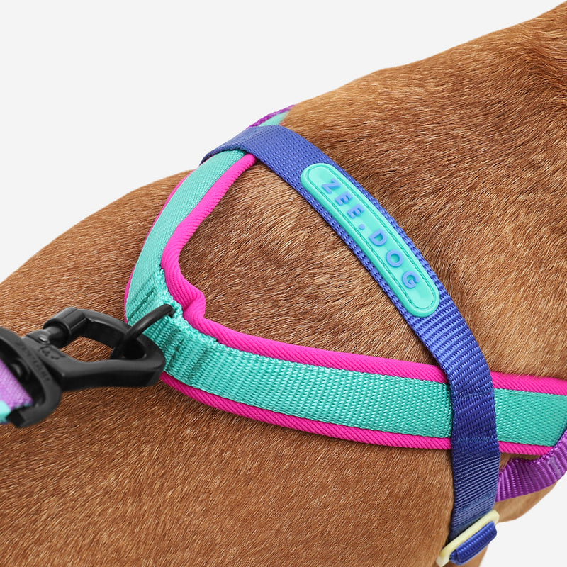 Zee.Dog Softerwalk Antipull Harness Shockwave M