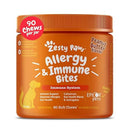 Zesty Paws Dog Allergy & Immune Bites Peanut Butter 90soft chews