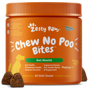 Zesty Paws Dog Chew No Poo Bites Gut Health Chicken 90soft chews