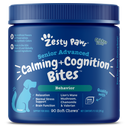 Zesty Paws Dog Senior Advanced Calming + Cognition Bites Behavior Chicken 90soft chews