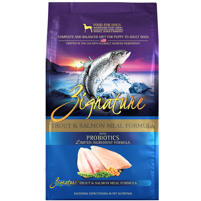 Zignature Dog Trout & Salmon Formula 25lb ( EXPIRY JUN 2024 )