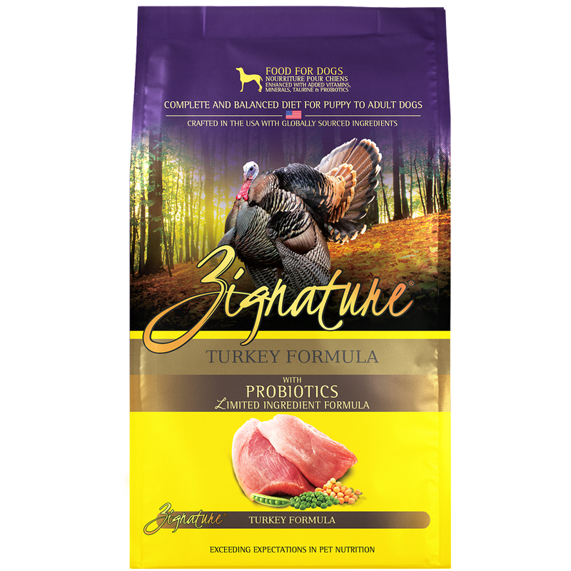 Zignature Dog Turkey Formula 25lb